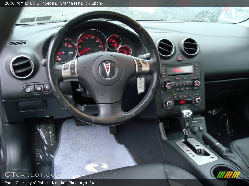 Granite Metallic / Ebony 2006 Pontiac G6 GTP Sedan