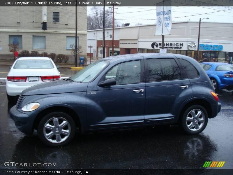 Steel Blue Pearl / Dark Slate Gray 2003 Chrysler PT Cruiser Touring