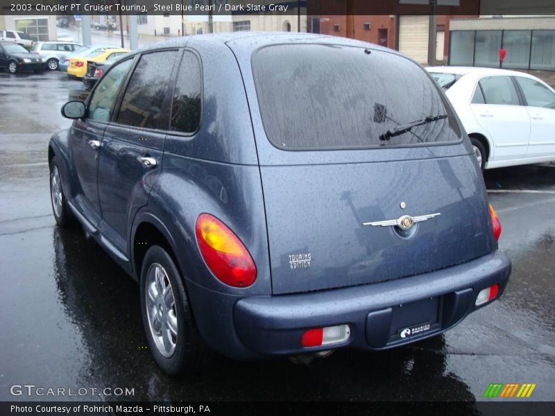 Steel Blue Pearl / Dark Slate Gray 2003 Chrysler PT Cruiser Touring