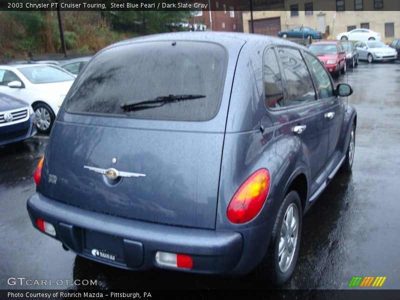 Steel Blue Pearl / Dark Slate Gray 2003 Chrysler PT Cruiser Touring