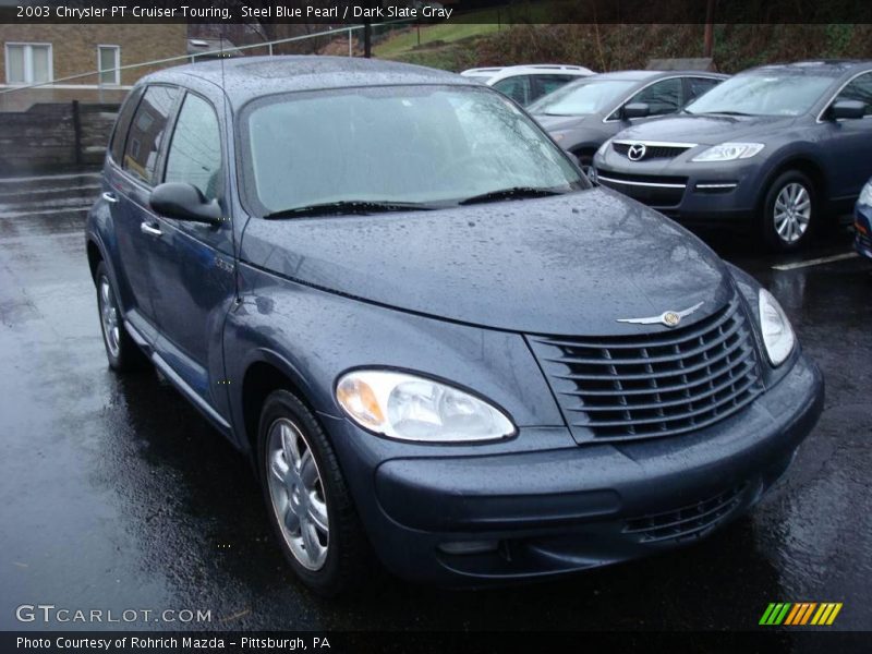 Steel Blue Pearl / Dark Slate Gray 2003 Chrysler PT Cruiser Touring