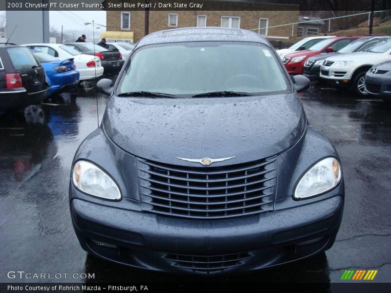 Steel Blue Pearl / Dark Slate Gray 2003 Chrysler PT Cruiser Touring