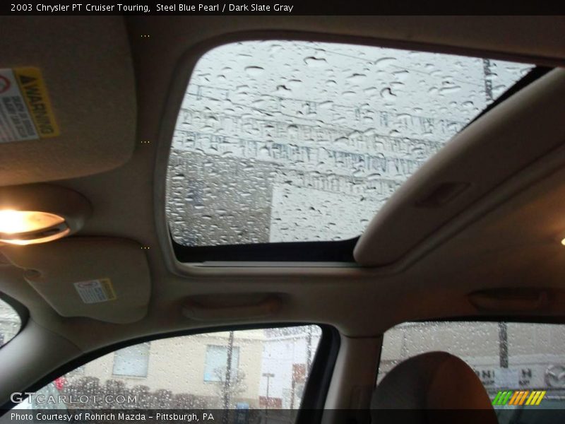 Steel Blue Pearl / Dark Slate Gray 2003 Chrysler PT Cruiser Touring