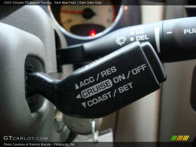 Steel Blue Pearl / Dark Slate Gray 2003 Chrysler PT Cruiser Touring