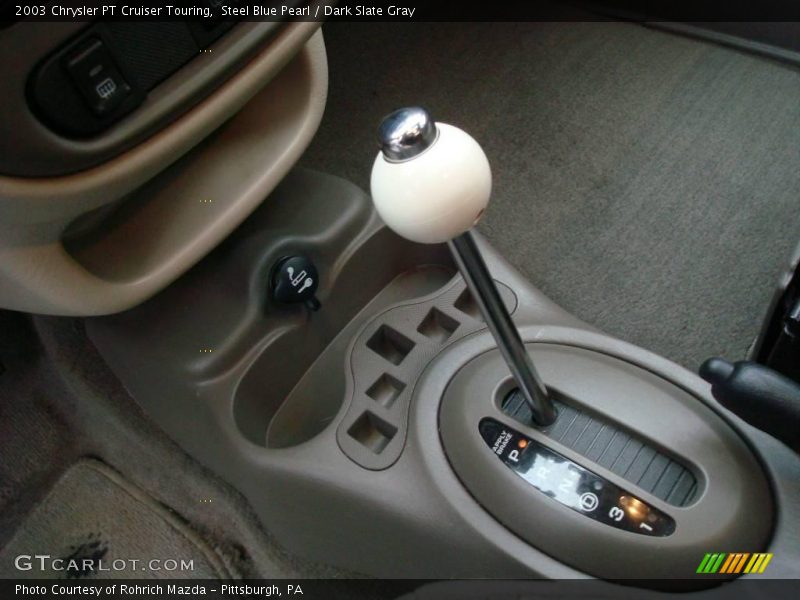 Steel Blue Pearl / Dark Slate Gray 2003 Chrysler PT Cruiser Touring