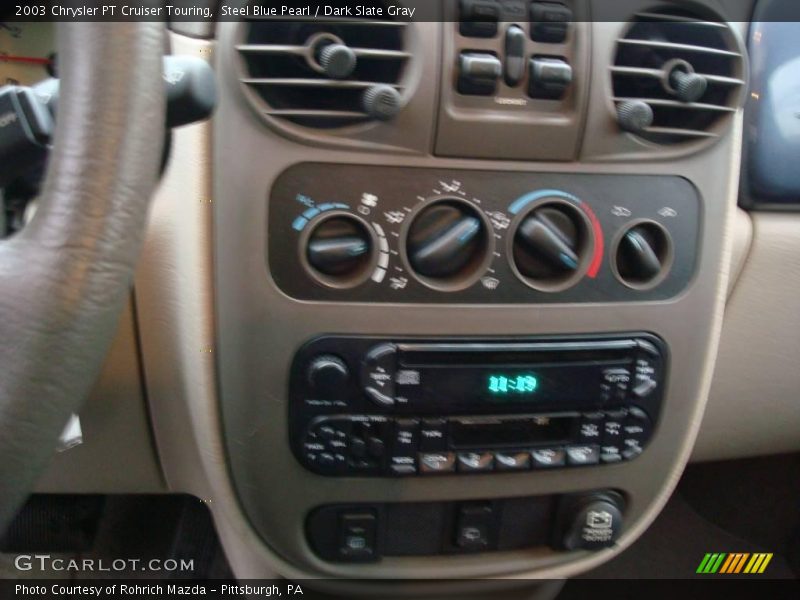 Steel Blue Pearl / Dark Slate Gray 2003 Chrysler PT Cruiser Touring