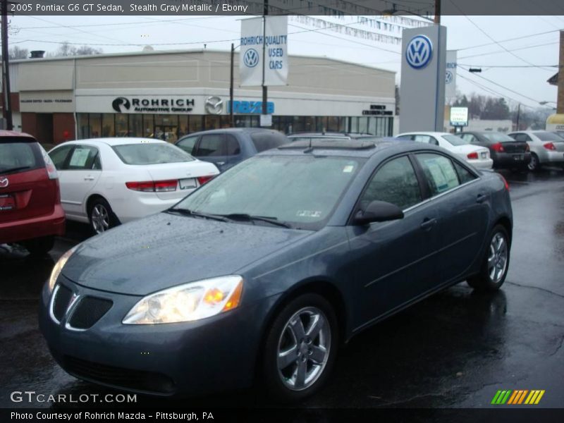Stealth Gray Metallic / Ebony 2005 Pontiac G6 GT Sedan