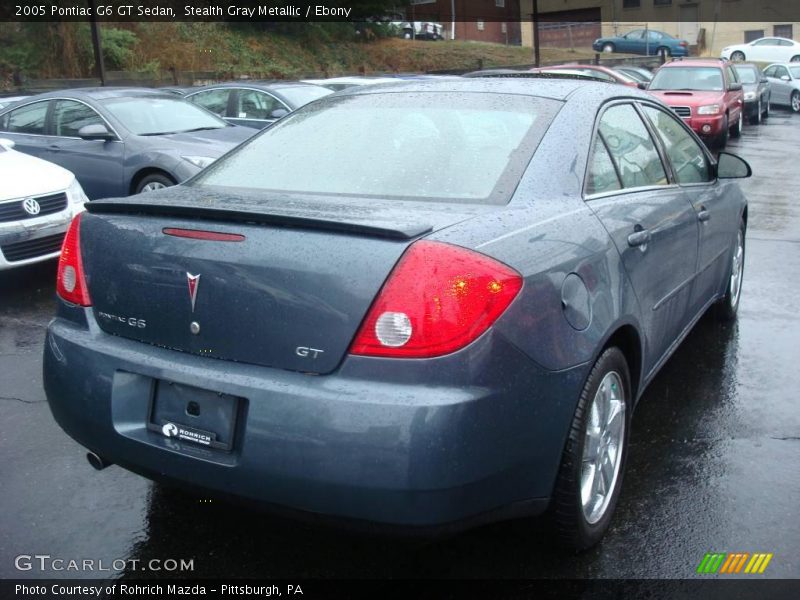 Stealth Gray Metallic / Ebony 2005 Pontiac G6 GT Sedan