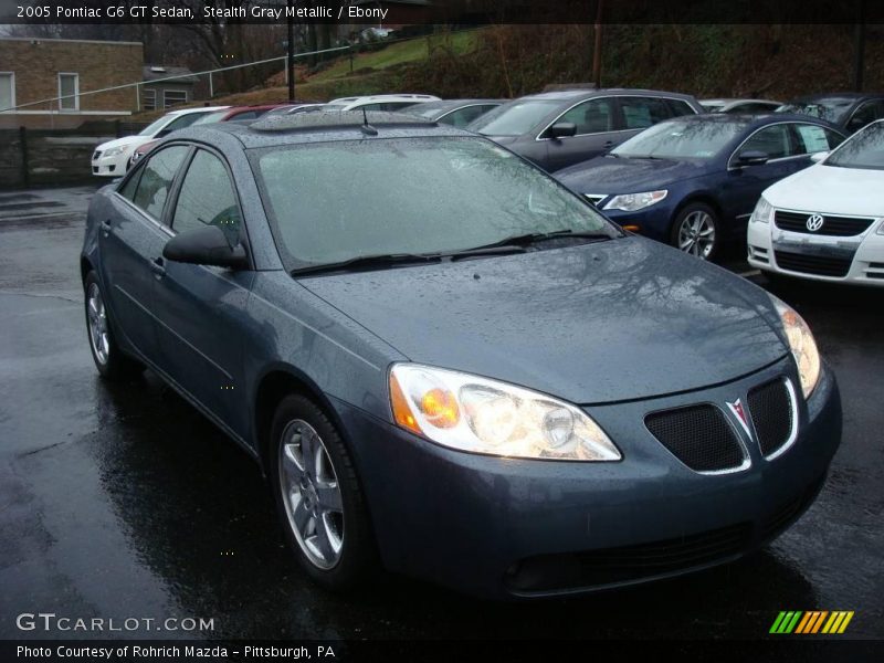 Stealth Gray Metallic / Ebony 2005 Pontiac G6 GT Sedan
