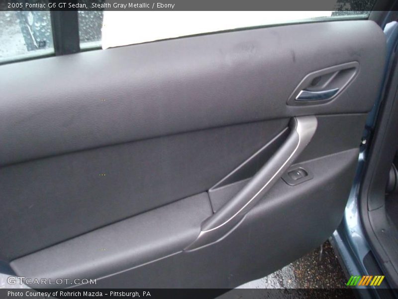 Stealth Gray Metallic / Ebony 2005 Pontiac G6 GT Sedan