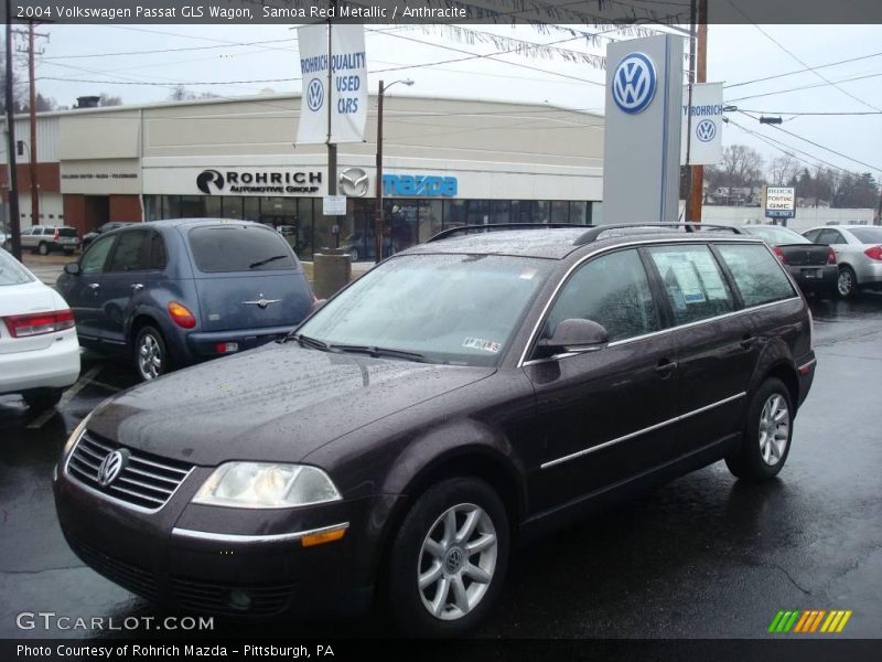 Samoa Red Metallic / Anthracite 2004 Volkswagen Passat GLS Wagon