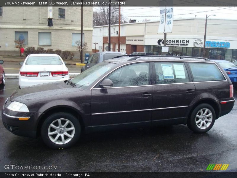 Samoa Red Metallic / Anthracite 2004 Volkswagen Passat GLS Wagon