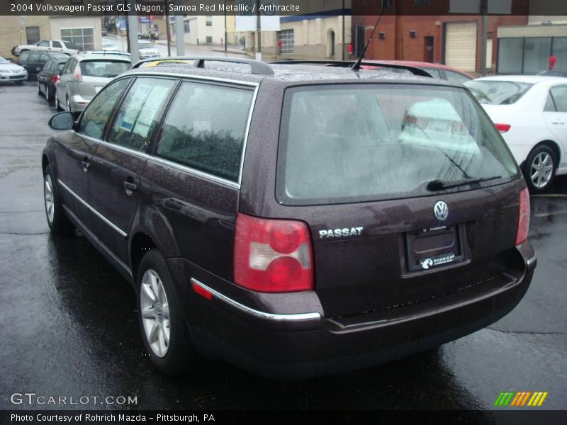 Samoa Red Metallic / Anthracite 2004 Volkswagen Passat GLS Wagon