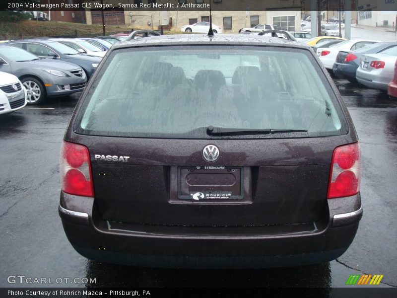 Samoa Red Metallic / Anthracite 2004 Volkswagen Passat GLS Wagon