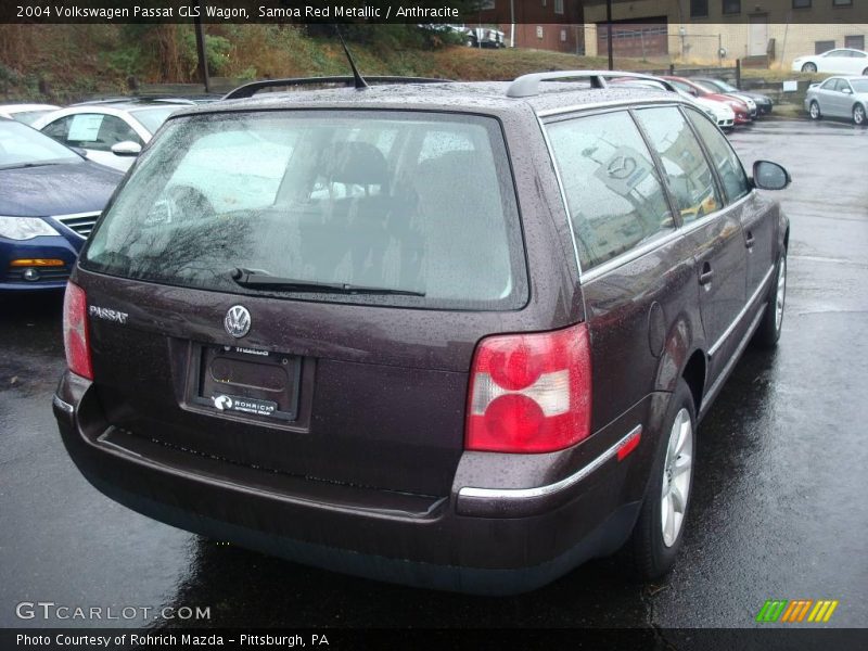 Samoa Red Metallic / Anthracite 2004 Volkswagen Passat GLS Wagon