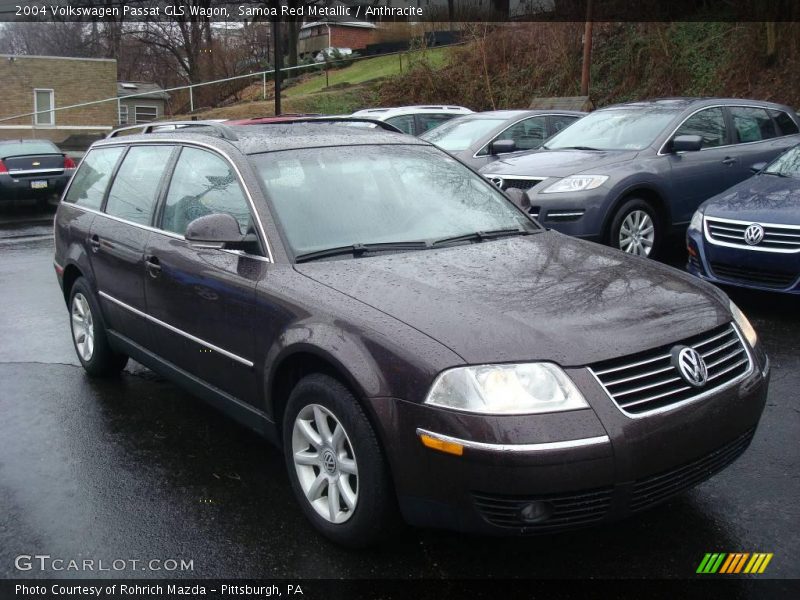 Samoa Red Metallic / Anthracite 2004 Volkswagen Passat GLS Wagon
