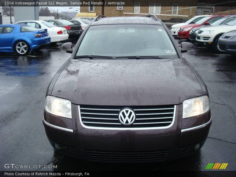 Samoa Red Metallic / Anthracite 2004 Volkswagen Passat GLS Wagon