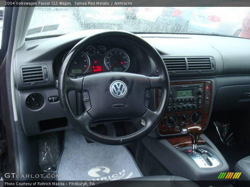 Samoa Red Metallic / Anthracite 2004 Volkswagen Passat GLS Wagon