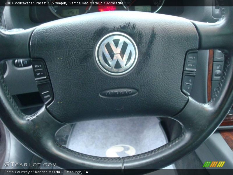 Samoa Red Metallic / Anthracite 2004 Volkswagen Passat GLS Wagon