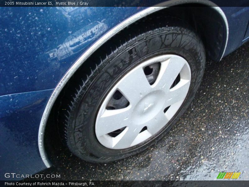 Mystic Blue / Gray 2005 Mitsubishi Lancer ES