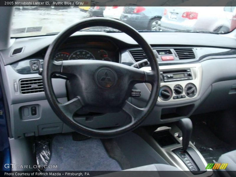 Mystic Blue / Gray 2005 Mitsubishi Lancer ES