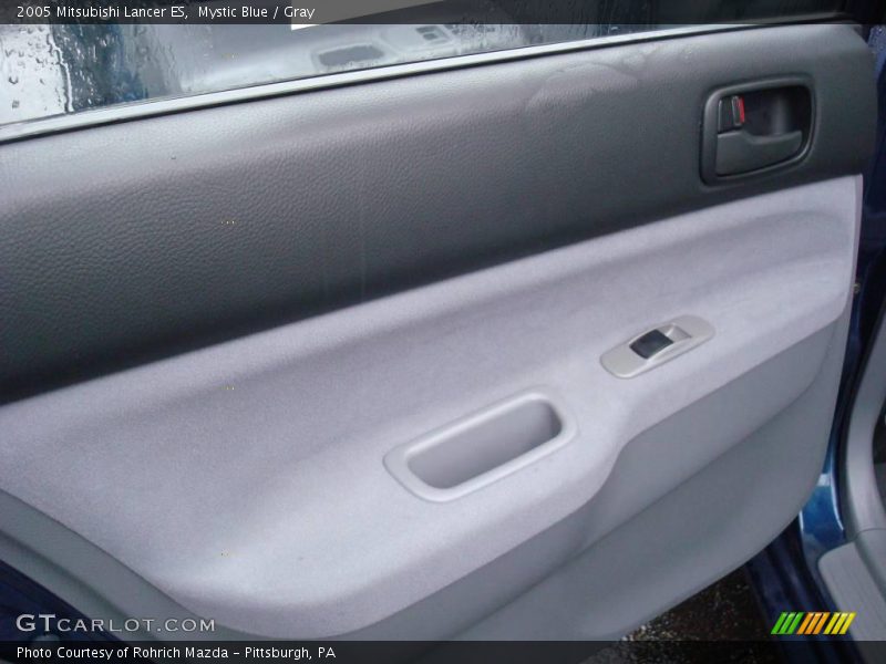 Mystic Blue / Gray 2005 Mitsubishi Lancer ES