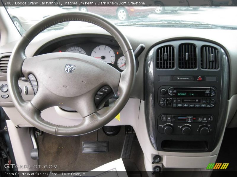 Magnesium Pearl / Dark Khaki/Light Graystone 2005 Dodge Grand Caravan SXT