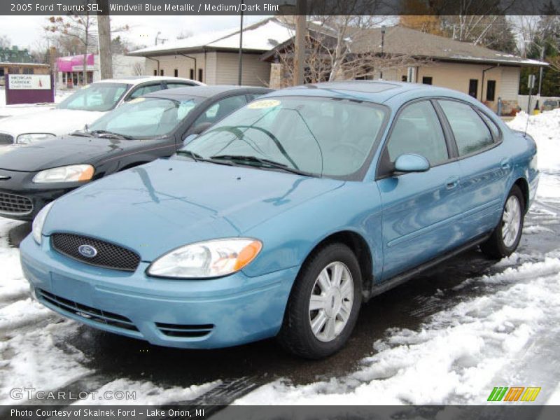 Windveil Blue Metallic / Medium/Dark Flint 2005 Ford Taurus SEL
