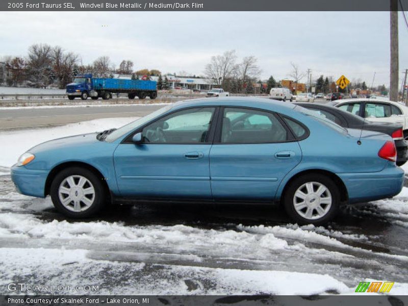 Windveil Blue Metallic / Medium/Dark Flint 2005 Ford Taurus SEL