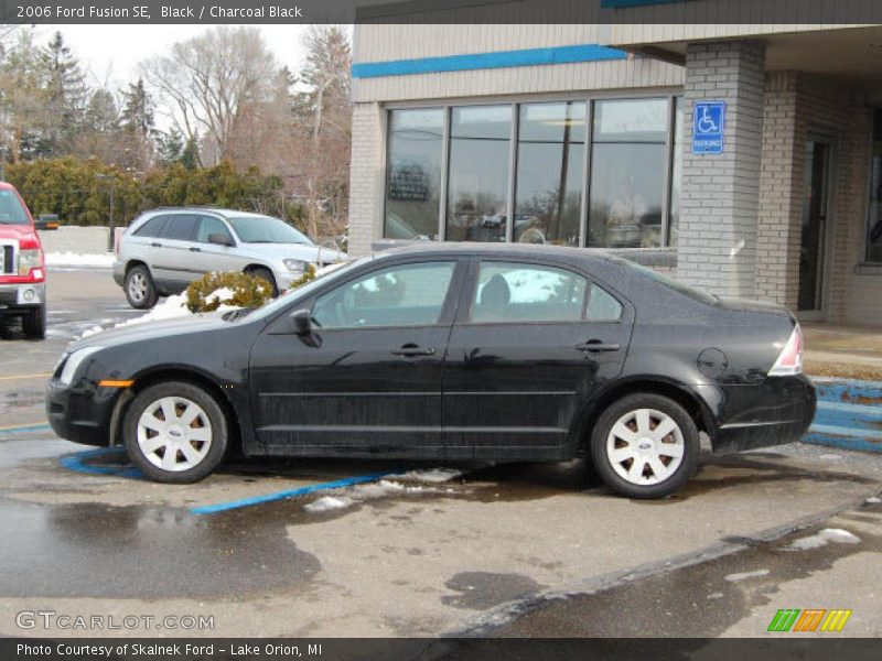 Black / Charcoal Black 2006 Ford Fusion SE