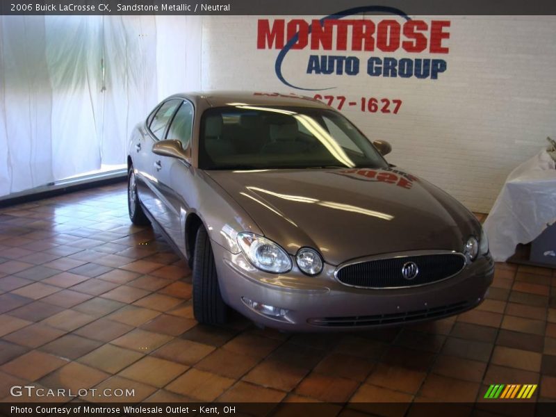 Sandstone Metallic / Neutral 2006 Buick LaCrosse CX