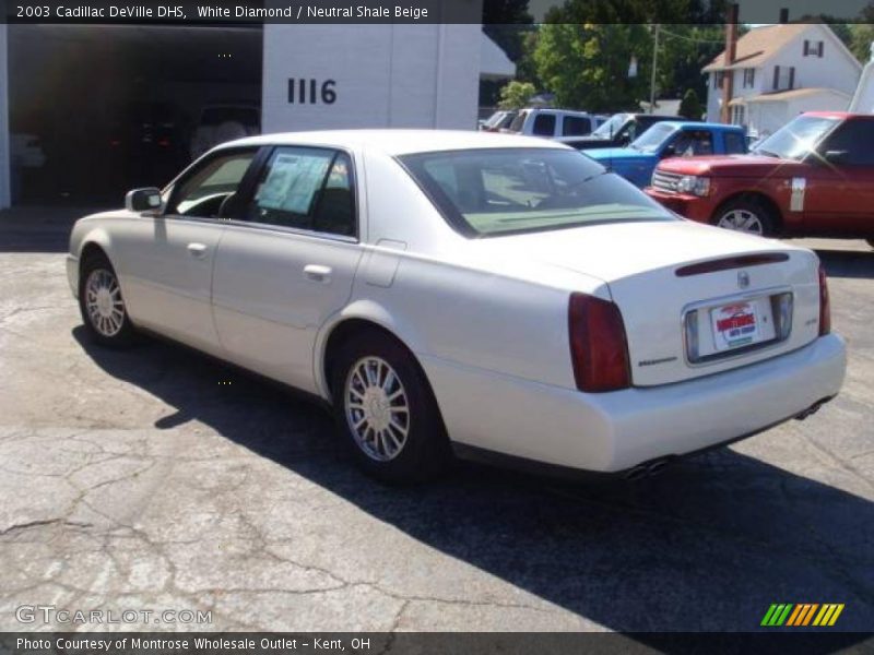 White Diamond / Neutral Shale Beige 2003 Cadillac DeVille DHS