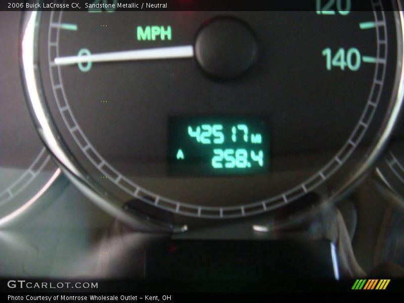 Sandstone Metallic / Neutral 2006 Buick LaCrosse CX