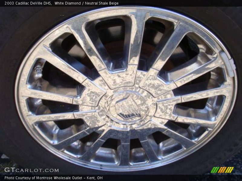White Diamond / Neutral Shale Beige 2003 Cadillac DeVille DHS