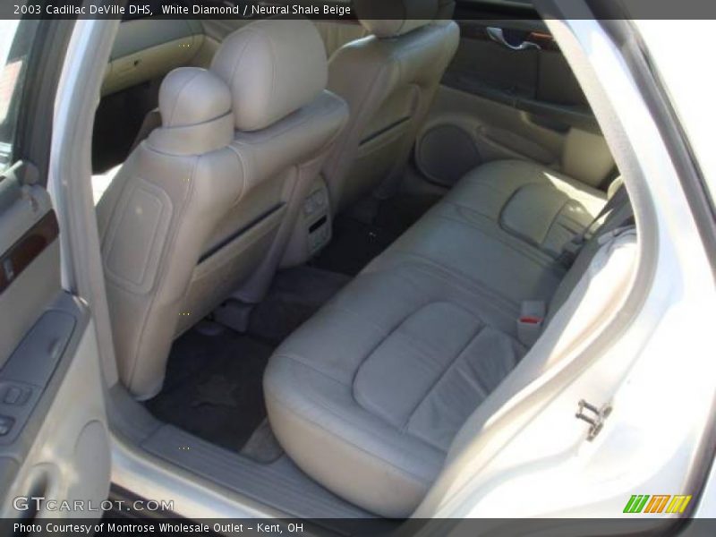 White Diamond / Neutral Shale Beige 2003 Cadillac DeVille DHS