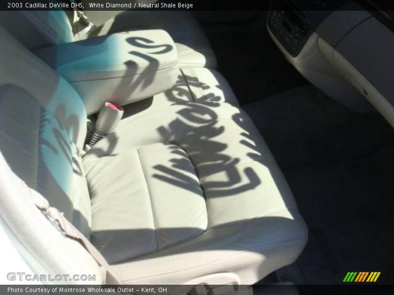 White Diamond / Neutral Shale Beige 2003 Cadillac DeVille DHS