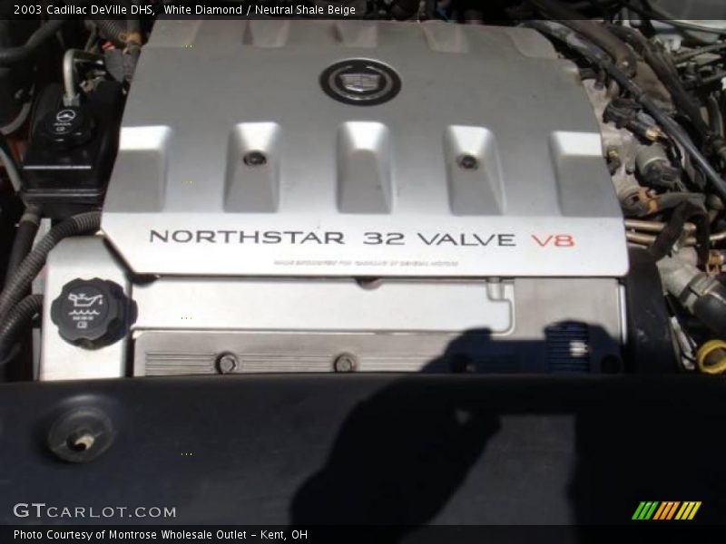 White Diamond / Neutral Shale Beige 2003 Cadillac DeVille DHS