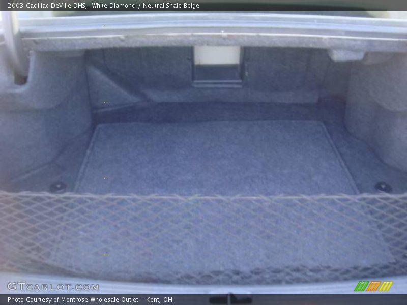 White Diamond / Neutral Shale Beige 2003 Cadillac DeVille DHS
