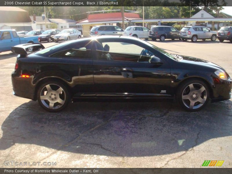 Black / Ebony/Red 2006 Chevrolet Cobalt SS Supercharged Coupe