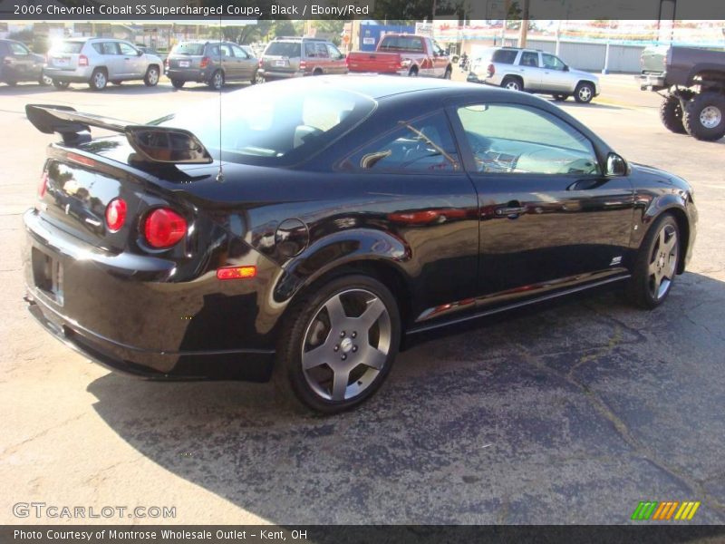 Black / Ebony/Red 2006 Chevrolet Cobalt SS Supercharged Coupe
