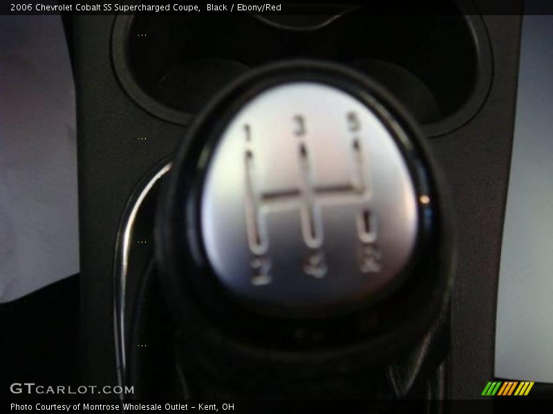 Black / Ebony/Red 2006 Chevrolet Cobalt SS Supercharged Coupe