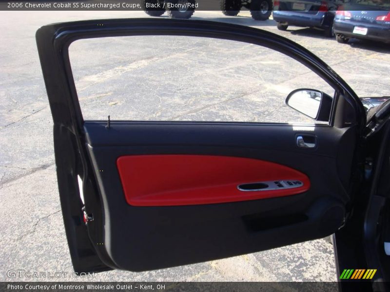 Black / Ebony/Red 2006 Chevrolet Cobalt SS Supercharged Coupe