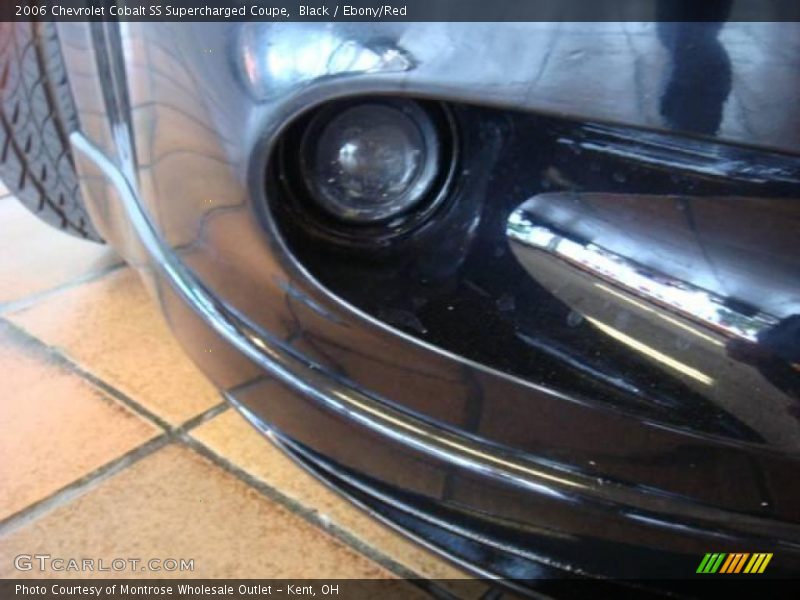 Black / Ebony/Red 2006 Chevrolet Cobalt SS Supercharged Coupe