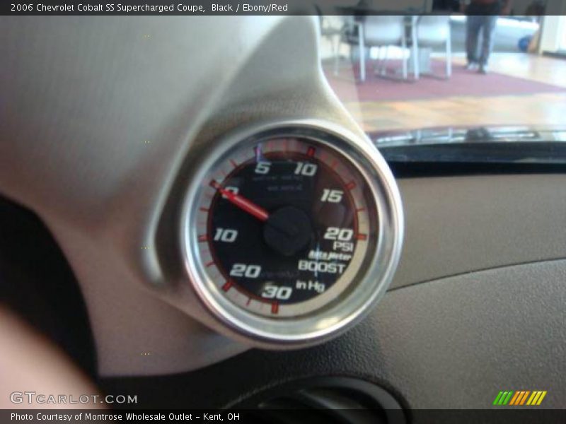 Black / Ebony/Red 2006 Chevrolet Cobalt SS Supercharged Coupe