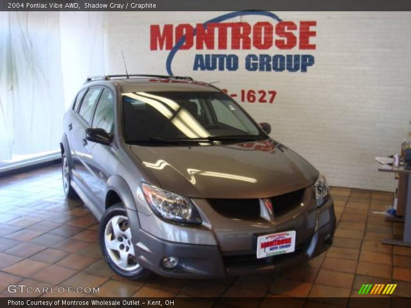 Shadow Gray / Graphite 2004 Pontiac Vibe AWD