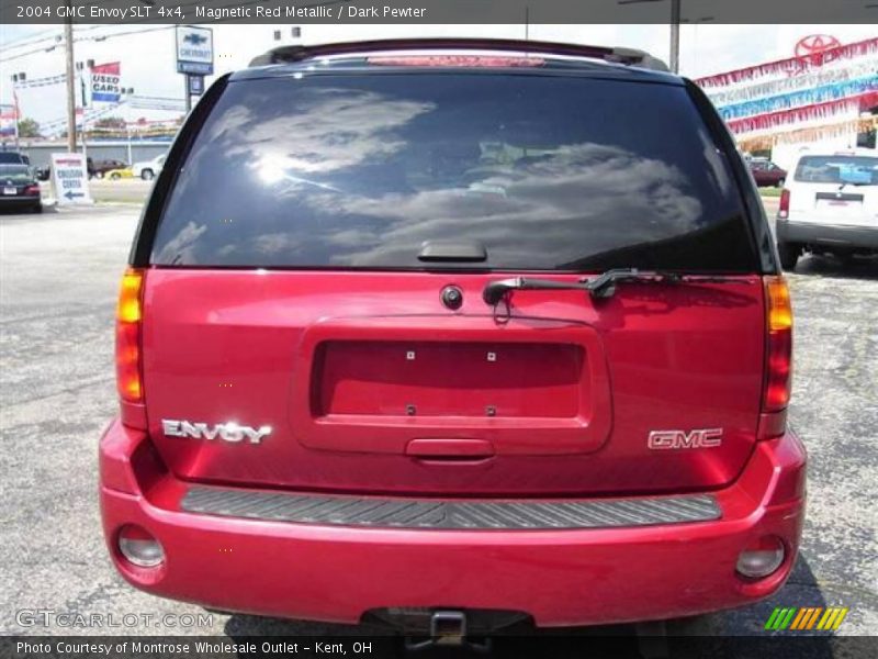 Magnetic Red Metallic / Dark Pewter 2004 GMC Envoy SLT 4x4