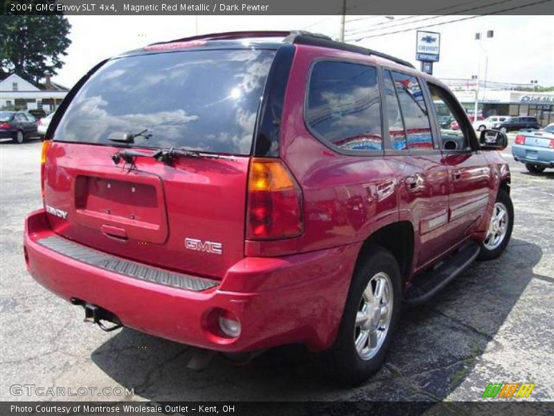 Magnetic Red Metallic / Dark Pewter 2004 GMC Envoy SLT 4x4