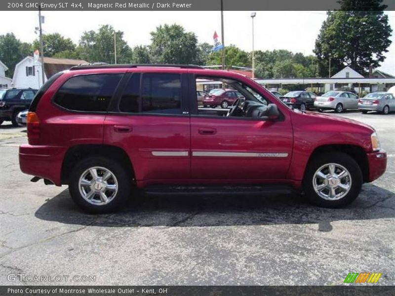 Magnetic Red Metallic / Dark Pewter 2004 GMC Envoy SLT 4x4