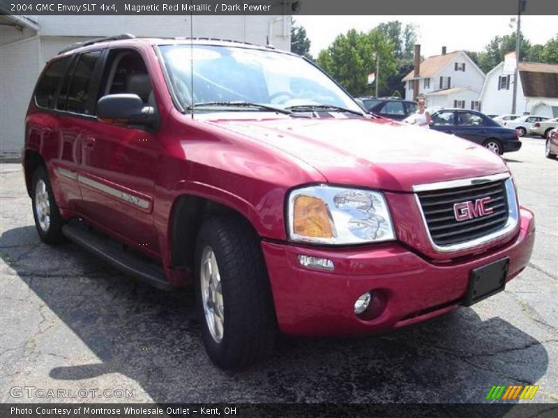 Magnetic Red Metallic / Dark Pewter 2004 GMC Envoy SLT 4x4