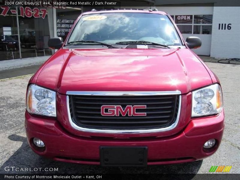 Magnetic Red Metallic / Dark Pewter 2004 GMC Envoy SLT 4x4